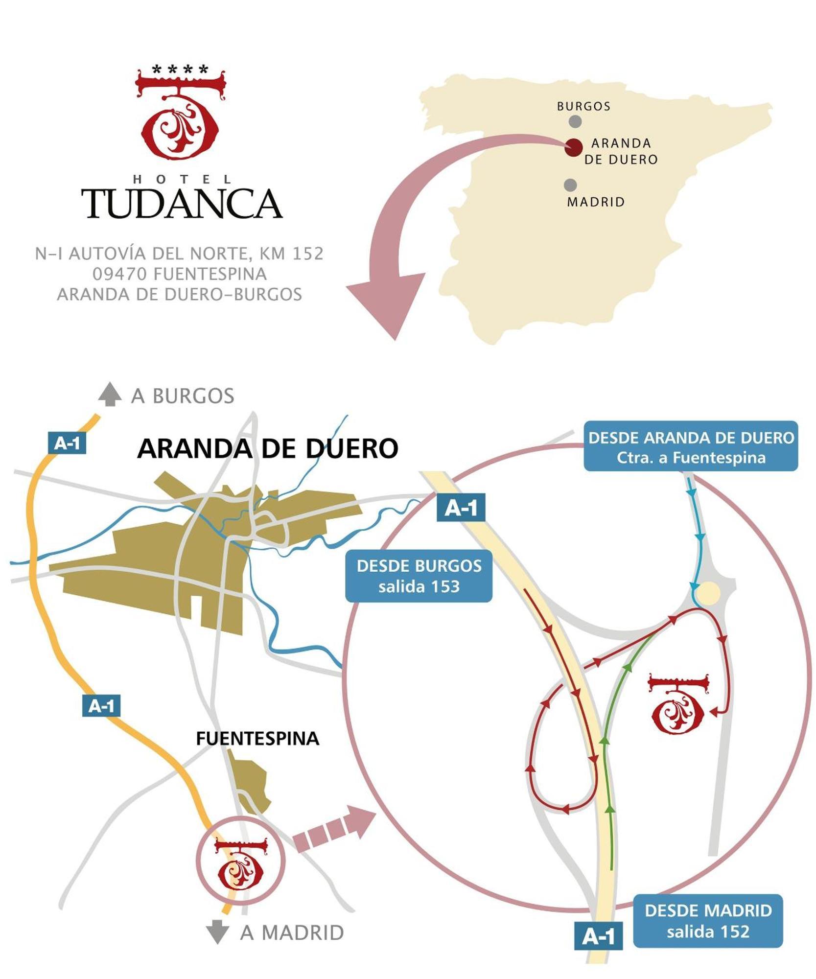 Hotel Tudanca-Aranda II Aranda de Duero Exteriör bild